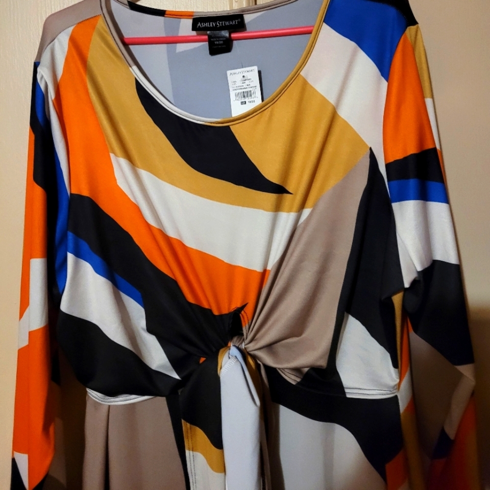 Printed Wrap Dress